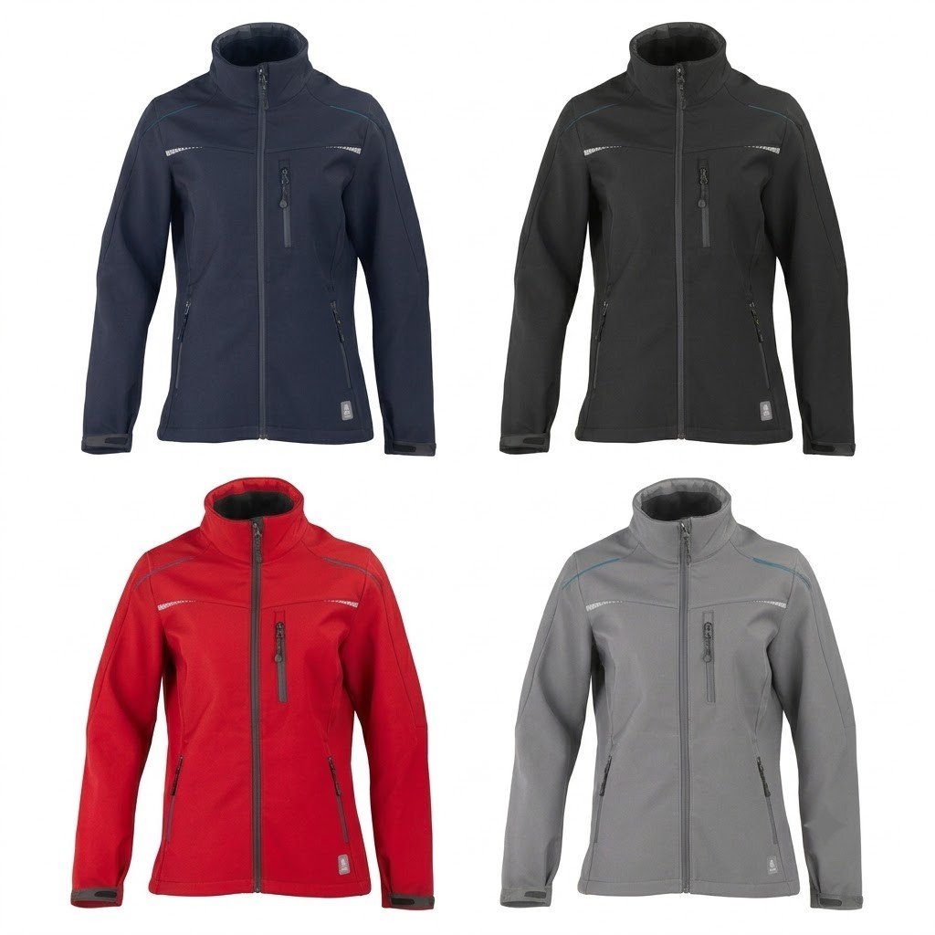 Chaqueta Corporativa Impermeable Softshell Mujer